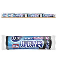 妙潔 捲筒清潔袋 SXL, 90L, 9捲