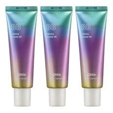 Ottie 極光柔焦遮瑕BB霜, 明亮持久, 遮蓋力強, 50ml, 3條