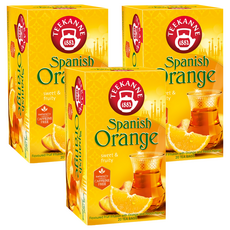 TEEKANNE 恬康樂 香橙蜜桃風味水果茶, 2.2g, 20個, 3盒