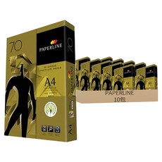 PAPERLINE 金牌影印紙 70P, A4, 10包