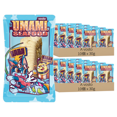 A vosto 貓用 UMAMI鮪魚條 扇貝風味, 30g, 20個