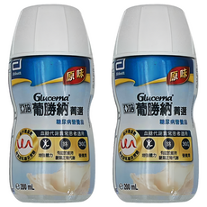 Abbott 亞培 Glucerna 葡勝納 SR原味 纖維糖尿病營養品, 200ml, 2罐