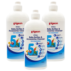 pigeon 貝親 奶瓶蔬果清潔液, 500ml, 3瓶