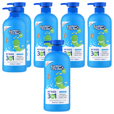 Formal Bee Kids 3合1 嬰幼兒洗潤髮沐浴乳 大容量, 1L, 6瓶