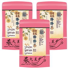 蔘大王 荷葉菊花降降茶包 6g, 10包, 3袋