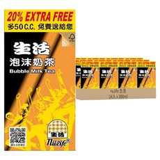nulife 生活 泡沫奶茶, 300ml, 24入