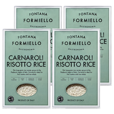 FONTANA FORMIELLO 卡納羅利米 Carnaroli Risotto Rice, 義大利米, 適合做義式燉飯和米沙拉, 1kg, 4盒, 不適用