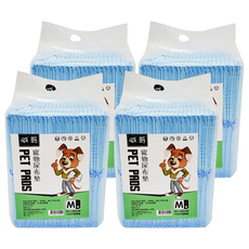 VIGO 威哥 寵物尿布墊 加厚款 M號 1.5公斤加厚版, 60 x 45cm, 50片, 4包