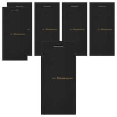 MNEMOSYNE 速記方格筆記冊/A8 6入 靈感隨時記錄
