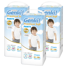 nepia 王子 超柔軟褲型尿布 12~22kg, XL, 114片