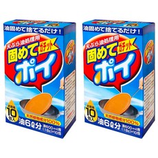 獅子化學 廢油處理凝固劑 10包入 天然植物成分 輕鬆處理廢油, 180g, 2盒