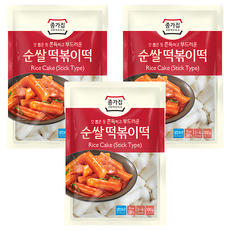 JONGGA 宗家府 年糕條, 有嚼勁爽美細緻的口感, 軟糯香滑, 適合火鍋與家常菜, 500g, 3包