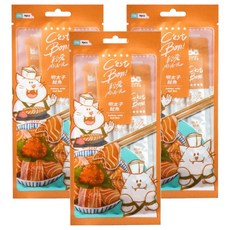 C'est bon輕奢肉泥泥-明太子鮭魚 12g/條(4入)/包 貓咪零食 營養肉泥 呵護皮毛, 3包, 48g