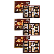 SANRITSU 三立製菓 費加羅綜合餅乾禮盒, 313.6g, 3盒