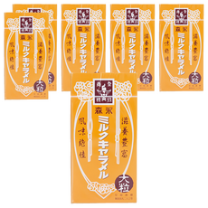 MORINAGA 森永 大粒焦糖味牛奶糖, 經典的童年美味, 日本原裝進口, 141.1g, 6盒