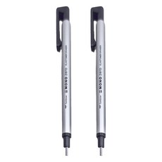 Tombow 蜻蜓牌 MONO zero 細字橡皮丸型 EH-KUR04，直徑2.3mm, 灰色, 2支