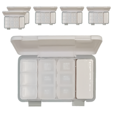 Imakara 7日分裝切藥盒 附切藥器, 6個