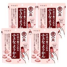 imuraya 井村屋 紅豆羊羹方便包 105g*4包入,日式傳統點心,獨立包裝方便攜帶, 4包