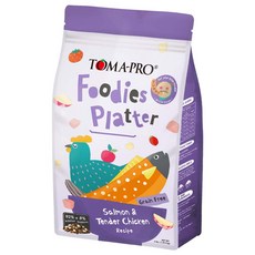 TOMA-PRO 優格 全齡貓 0穀亮毛配方吃貨拼盤乾飼料, 鮭魚佐嫩雞蘋果, 1.5lb, 1包