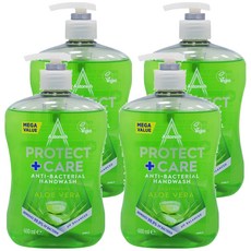 Astonish 蘆薈洗手液, 4個, 600ml