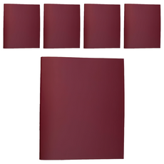 Sunny 三瑩文具 3孔資料夾 SBN-290E 322 x 264 x 40mm, 紅色, 5本