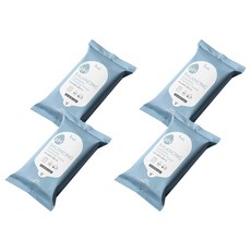 Prreti 清爽保濕卸妝巾 溫和卸妝 保濕配方 獨立包裝, 20張, 4組