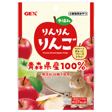 GEX 青森縣手摘蘋果乾 8g 小動物零食 倉鼠 兔子 天竺鼠, 1包