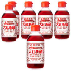 萬家香 大紅浙醋, 6個, 200ml