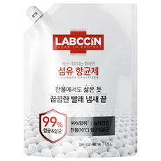 LABCCiN 抗菌衣物柔軟精 柑橘松樹香 補充包, 1包, 1.5L