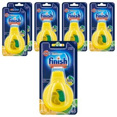 finish 洗碗機除味芳香劑 清新檸檬, 4ml, 6個