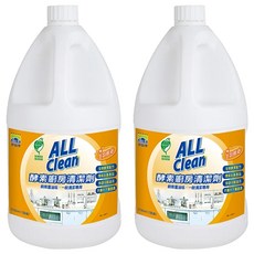 do it 多益得 ALL Clean 酵素廚房清潔劑, 全新升級 泡沫/噴霧噴頭, 3.785L, 2桶