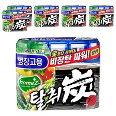 Home'Z 備長炭冰箱除臭劑 強效除臭, 140g, 6盒