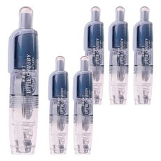 喵汪森林 360度旋轉按壓修正帶, 藍色, 6個