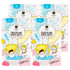 nailmatic KIDS 天空藍啵啵沐浴鹽, 60g 兒童沐浴泡澡, 4包
