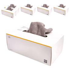 HOLA 和樂家居 REAL RPET 拋棄式抹布 22 x 22 x 0.2cm 淺灰 10g, 20個, 6盒