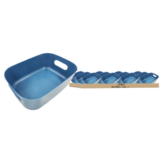 小麥購物 簡約收納籃 C258 66g, 顏色隨機, 40個