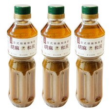 藻作坊 日式胡麻和風醬 600ml*3瓶 (沙拉醬/和風醬/芝麻醬/全素)