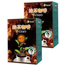 FINE JAPAN 綠茶咖啡新1代BCAA速孅飲 1.5g, 10包, 2盒