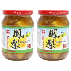 譽方媽媽 蔭鳳梨 純素 台灣產, 380g, 2罐