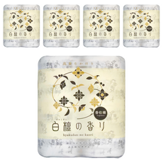 四國特紙 2層捲筒衛生紙 檀香, 香氛, 30m, 4捲, 5袋