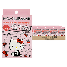 Comfo Pore 康膚寶 Hello Kitty 防水ok繃 連續版, 20片, 18盒