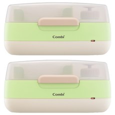 Combi 康貝 乾巾加濕器，新生兒敏感肌適用，溫和清潔, 清新綠, 2個