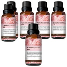 BONNIE HOUSE 植享家 有機單方基底油 山茶花油, 30ml, 6瓶