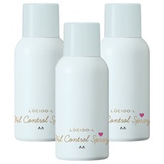 LUCIDO-L 樂絲朵 乾洗髮控油噴霧, 清甜水果香氣, 含吸油吸濕粉末配方, 髮根蓬鬆, 無白粉殘留, 108ml, 3瓶
