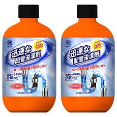 MIZU 日本製 快速疏通管道疏通劑, 2個, 500ml