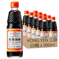 KONG YEN 工研 高級烏醋, 300ml, 10瓶