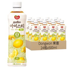 Dongwon 東遠 檸檬風味紅茶, 500ml, 24瓶