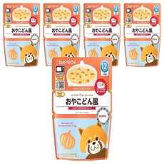 kewpie 12個月寶寶副食品野菜 日本嬰幼兒米飯粥, 5包, 130g, 雞肉親子丼飯