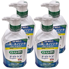 SUNSTAR 三詩達 G.U.M 夜間漱口水 清涼草本, 900ml, 4瓶