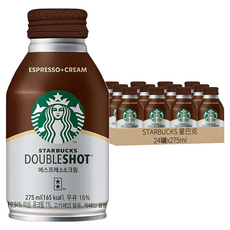 STARBUCKS 星巴克 特濃咖啡拿鐵, 275ml, 24罐